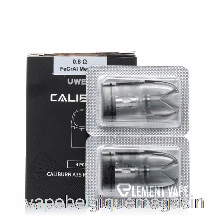 Vape Juice Uwell Caliburn A3s Dosettes De Remplacement Dosettes 0,8ohm
